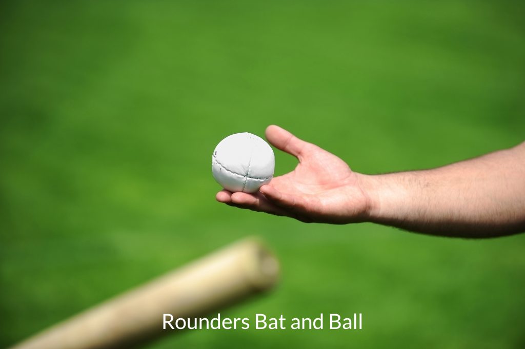Rounders Bat and Ball